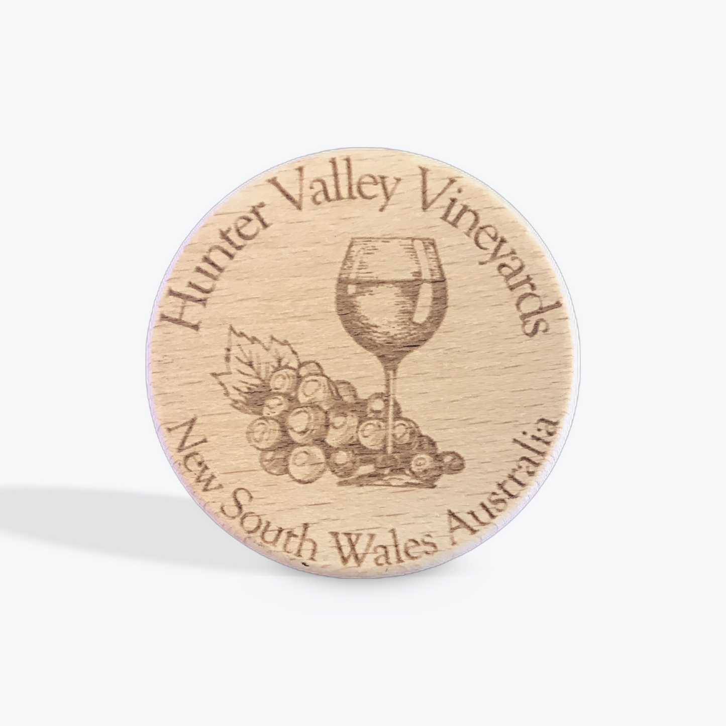 Engraved Wooden Fridge Magnets