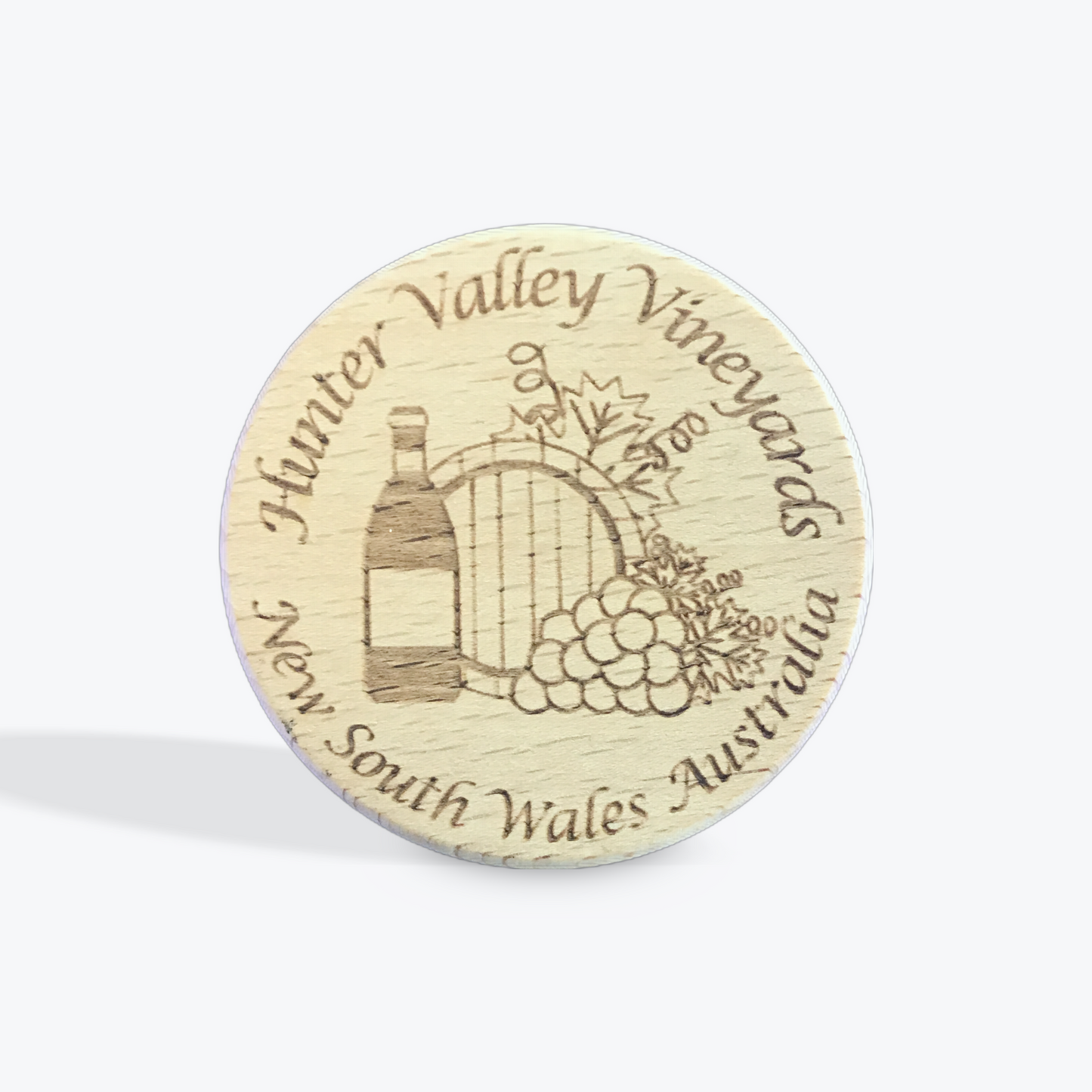 Engraved Wooden Fridge Magnets