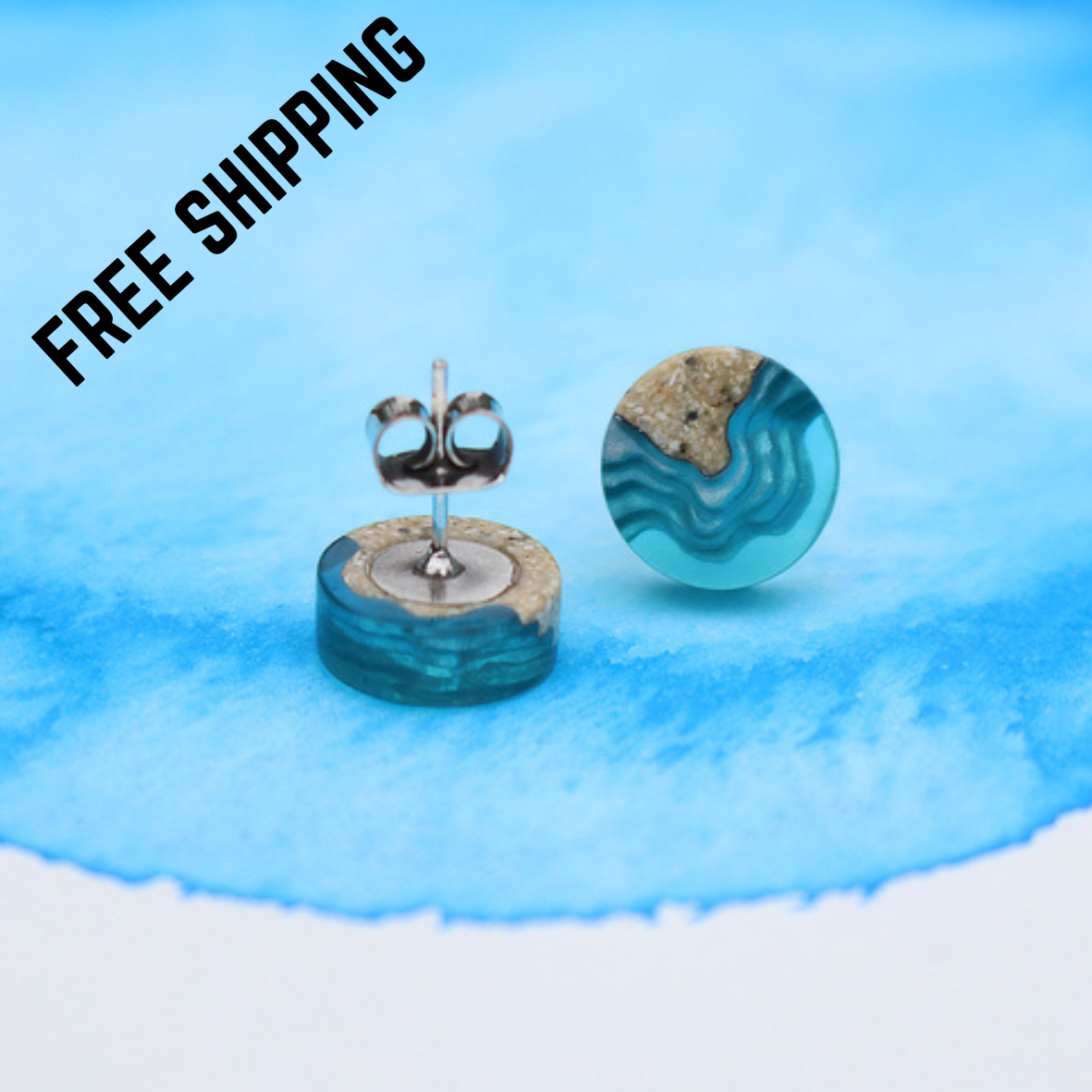 Shoal Stud Earrings