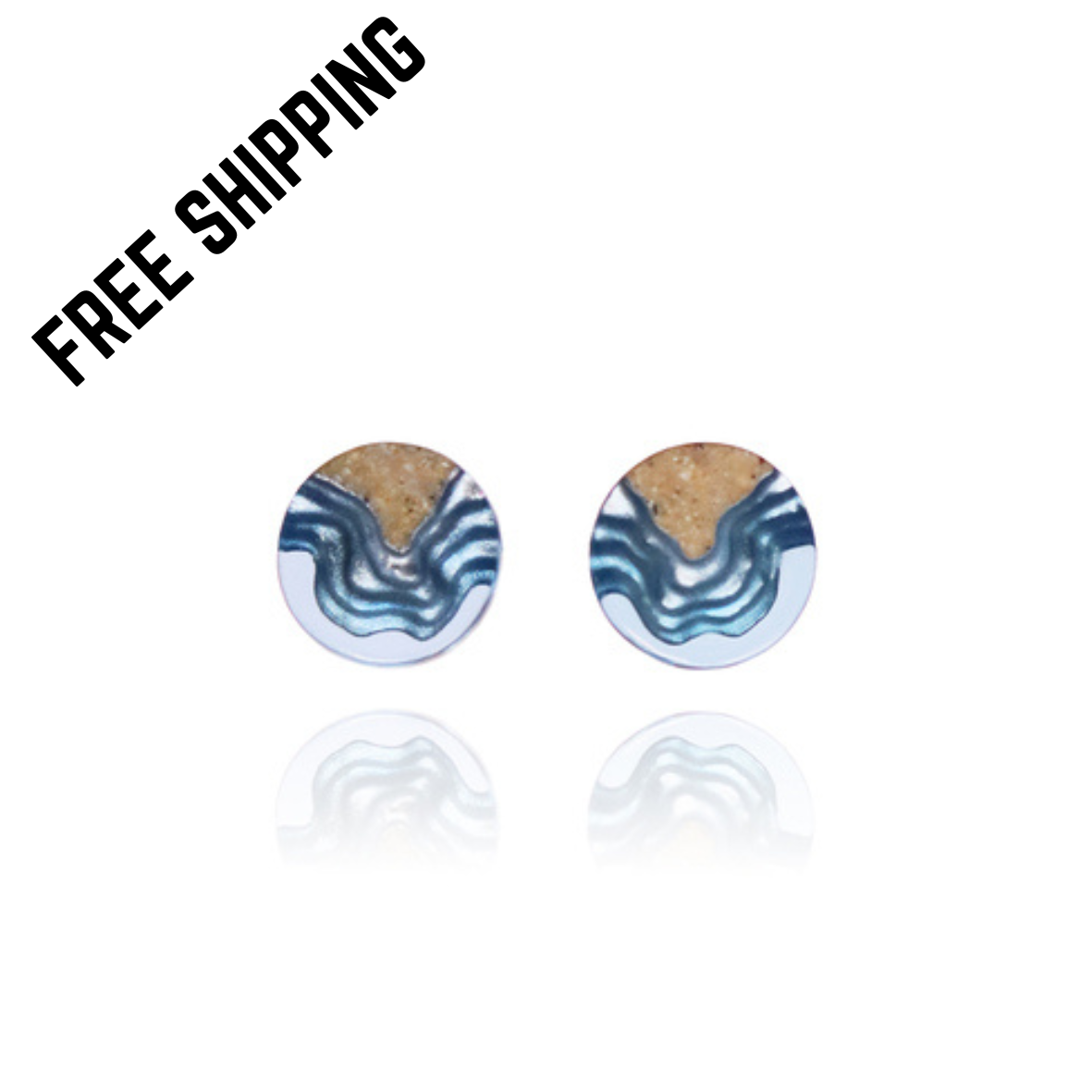 Shoal Stud Earrings