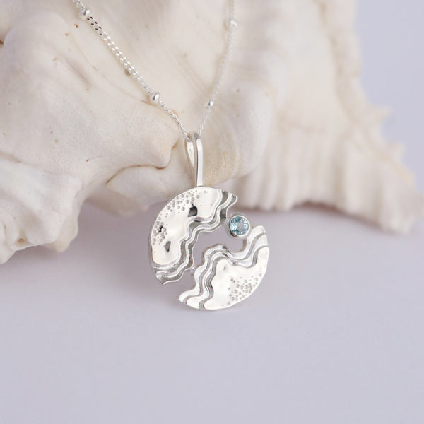 Serenity Hideaway Necklace - Silver