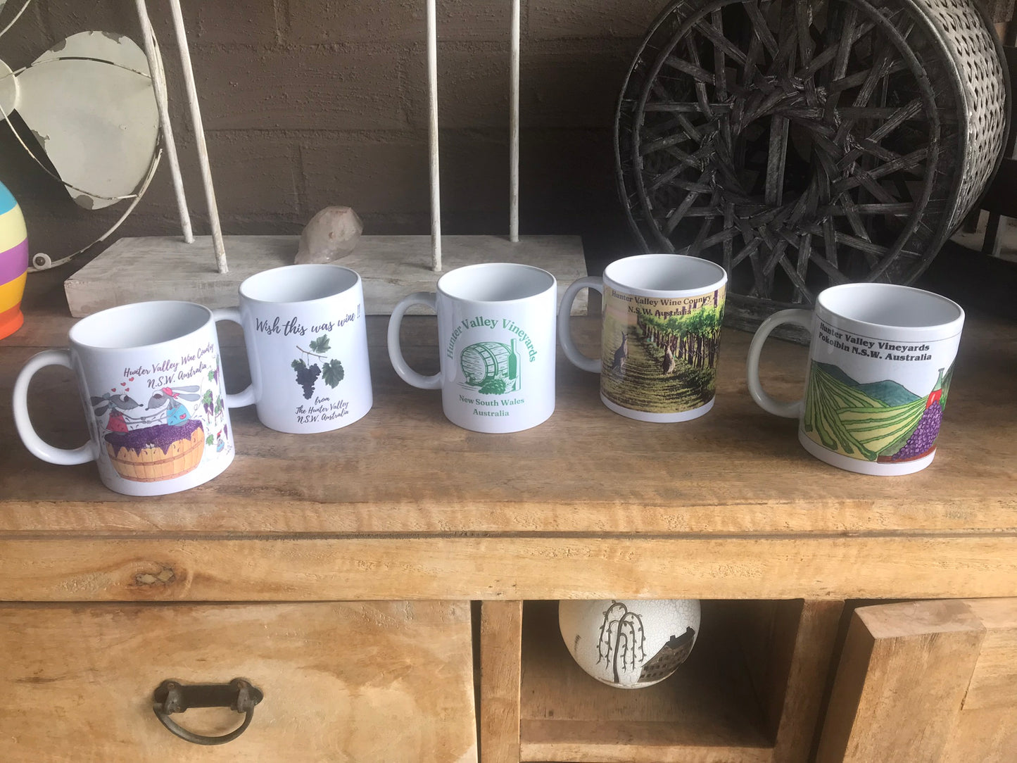 Hunter Valley Souvenir Mug - 11oz