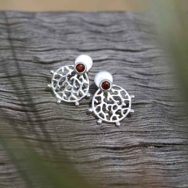 Reef - Roseni Stud Earrings - Silver