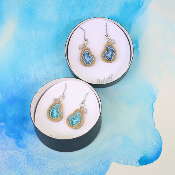 Aqua - Basin Earrings