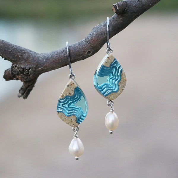 Aqua - Bay Earrings