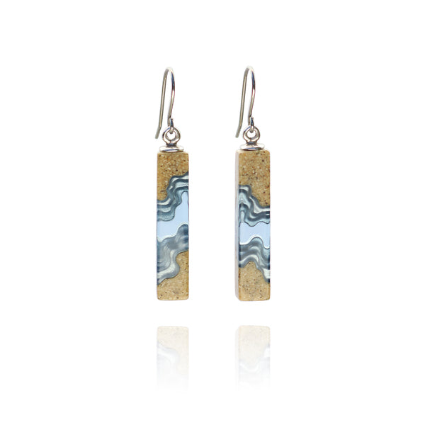 Aqua - Strait Earrings