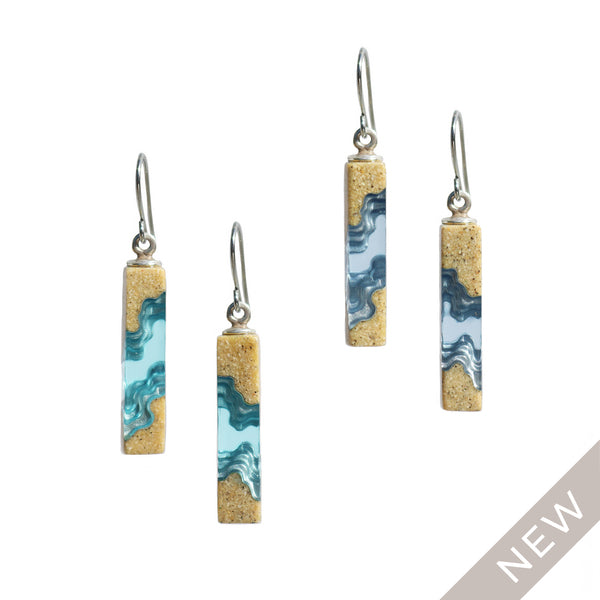 Aqua - Strait Earrings