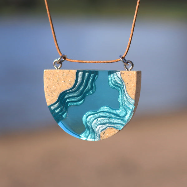 Aqua - Waterways Necklace