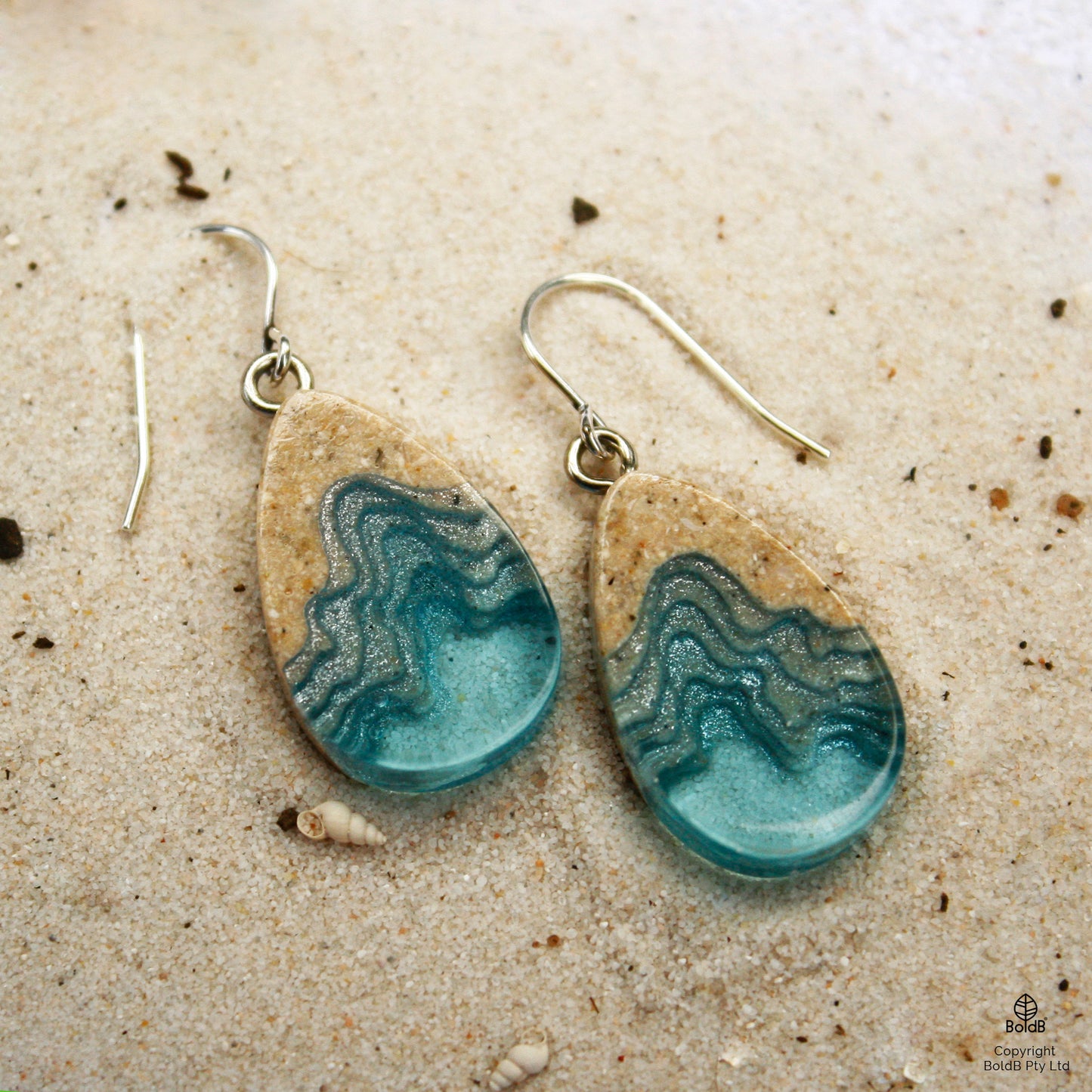 Aqua - Seashore Earrings