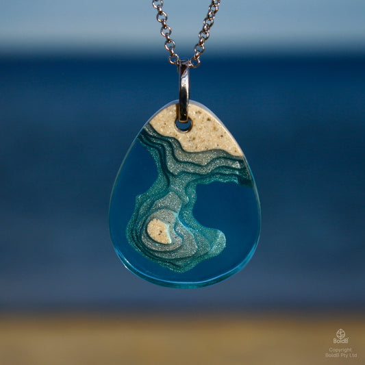 Aqua - Peninsula Necklace
