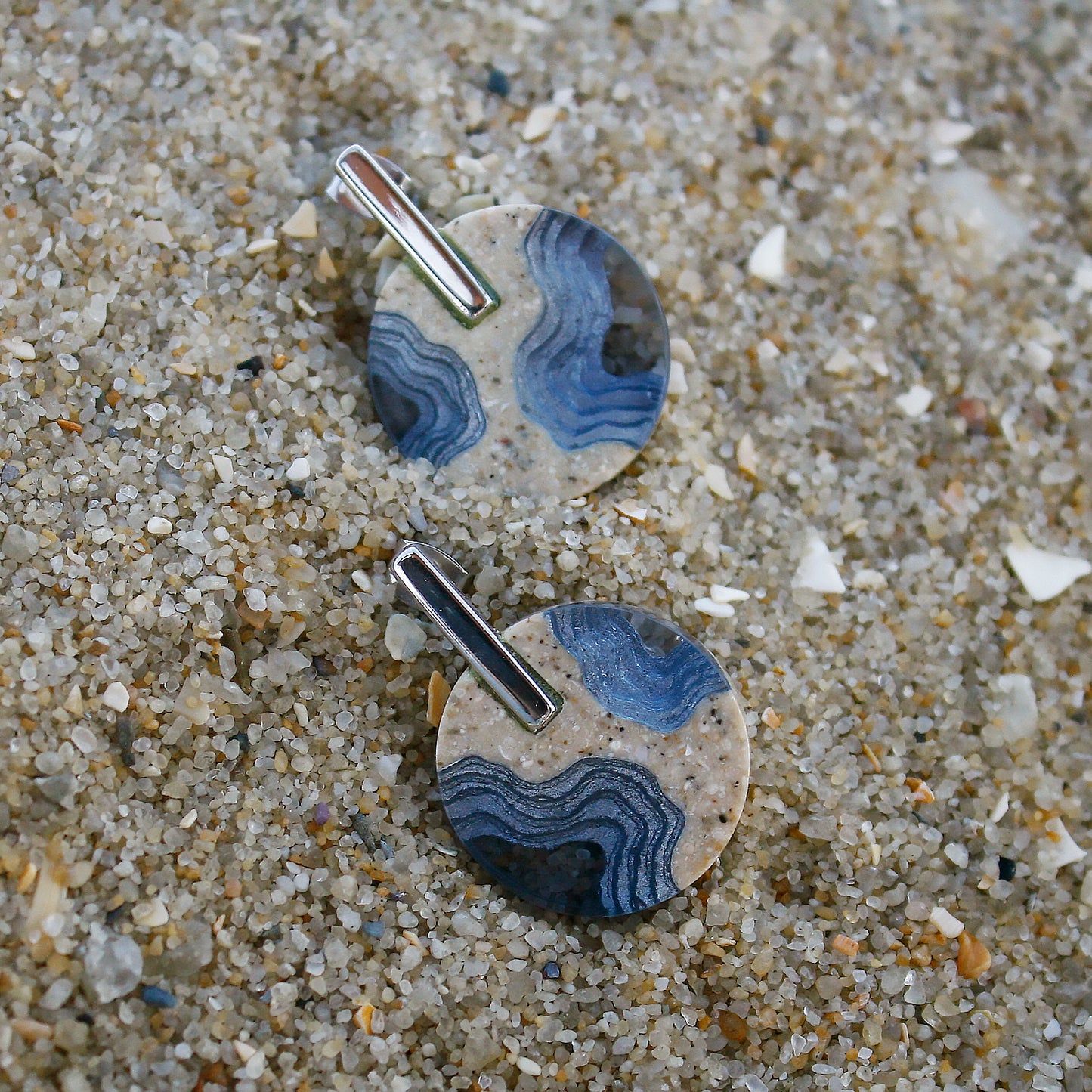 Aqua - Isthmus Statement Earrings